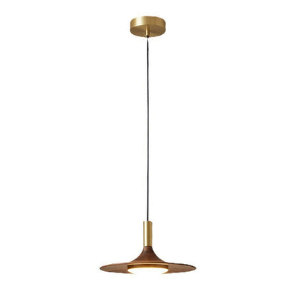 Modern Minimalist Round Disc Iron LED Island Light Chandelier For Dining Room