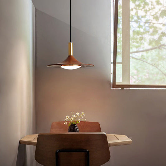Modern Minimalist Round Disc Iron LED Island Light Chandelier For Dining Room