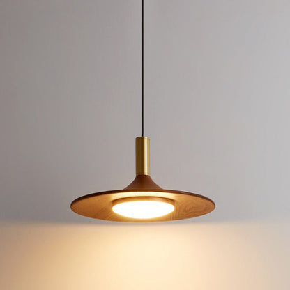 Modern Minimalist Round Disc Iron LED Island Light Chandelier For Dining Room