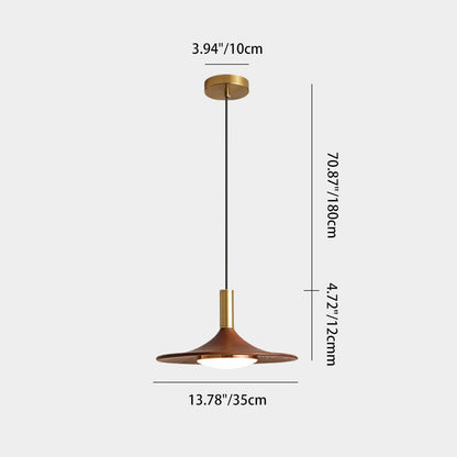 Modern Minimalist Round Disc Iron LED Island Light Chandelier For Dining Room
