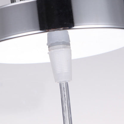 Modern Minimalist Football Basketball Iron Glass 1-Light Pendant Light For Bedroom