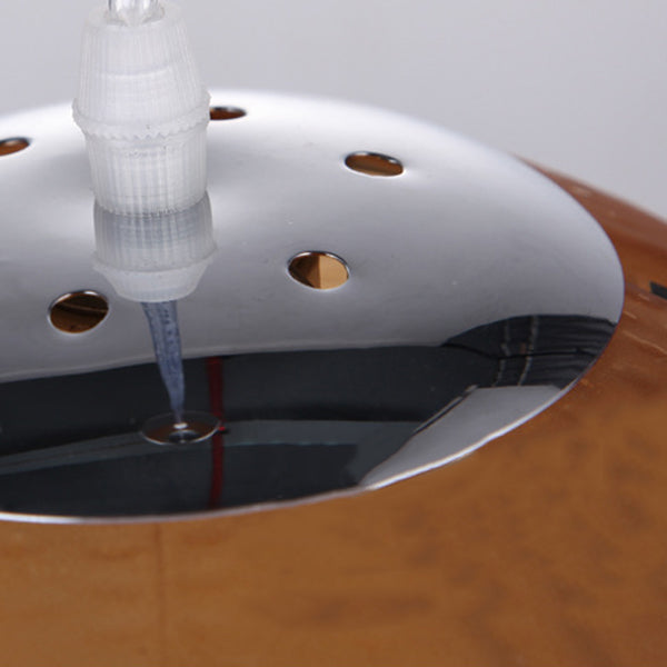 Modern Minimalist Football Basketball Iron Glass 1-Light Pendant Light For Bedroom