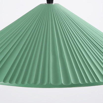 Contemporary Nordic Resin Conical 1-Light Pendant Light For Bedroom & Living Room