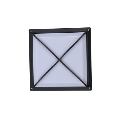 Modern Minimalist Aluminum & PC Square Waterproof LED Outdoor Wall Light For Patio & Balcony
