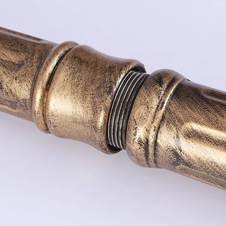 Traditional European Aluminum Water Glass Post Lamp 3-Light Outdoor Light For Garden