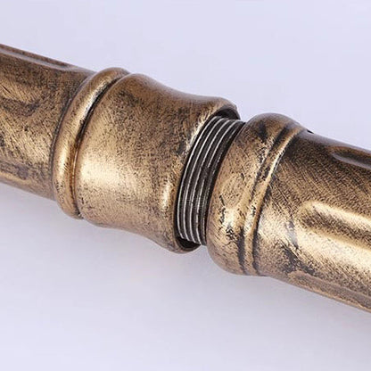 Traditional European Aluminum Water Glass Post Lamp 3-Light Outdoor Light For Garden