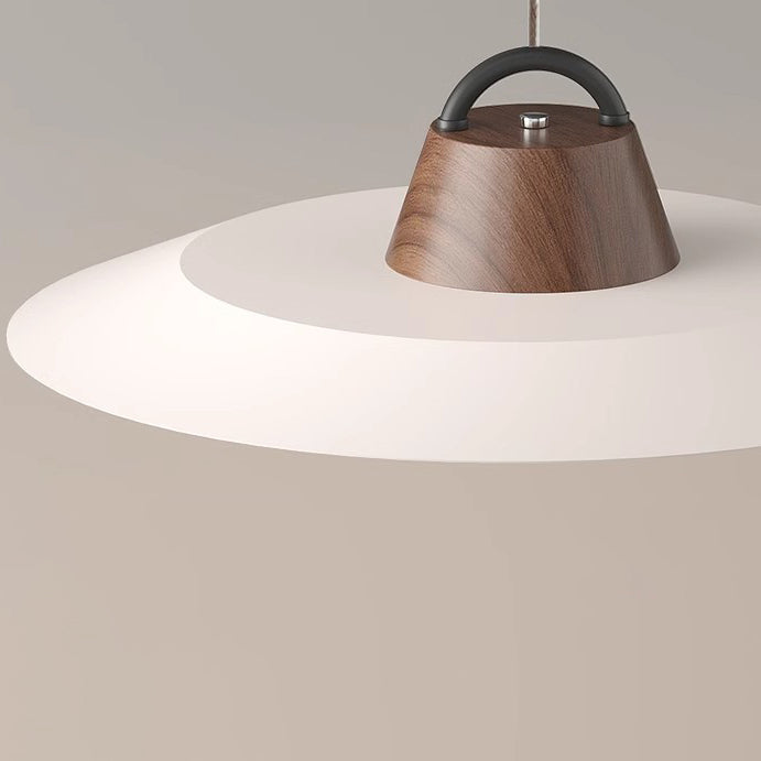 Contemporary Creative Iron Aluminum Round Disc LED Pendant Light For Living Room