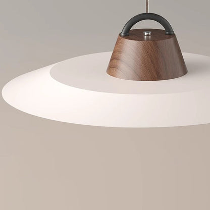 Contemporary Creative Iron Aluminum Round Disc LED Pendant Light For Living Room