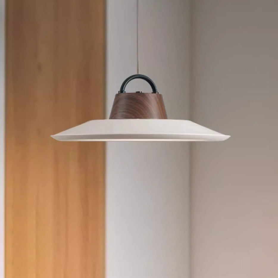 Contemporary Creative Iron Aluminum Round Disc LED Pendant Light For Living Room