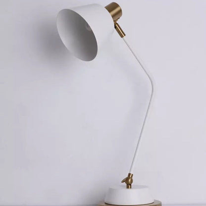 Modern Minimalist Iron Cylinder Shade 1-Light Table Lamp For Living Room