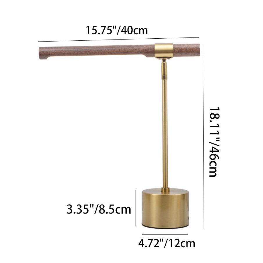 Modern Minimalist Iron Cylinder LED Table Lamp For Bedroom