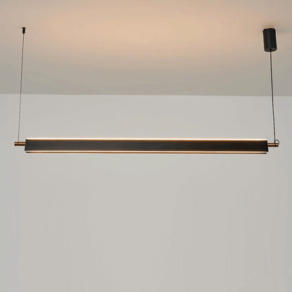 Modern Minimalist Metal PMMA Rectangle LED Island Light Chandelier For Dining Room