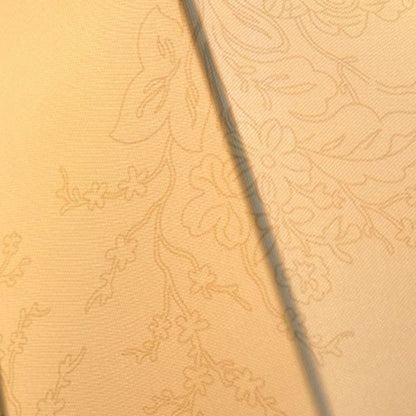 Traditional French Metal Fabric Floral Pattern 1-Light Wall Sconce Lamp For Bedroom