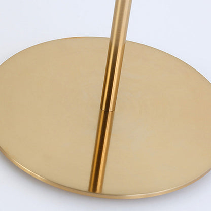 Modern Minimalist Iron Dome-Shaped 1-Light Table Lamp For Bedroom