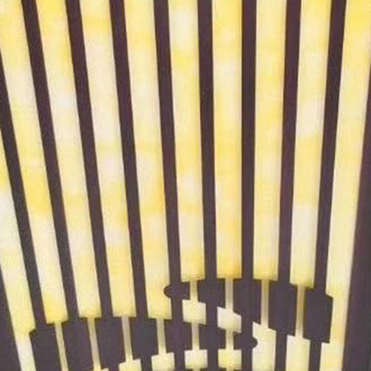 Modern Minimalist Stainless Steel & Resin Rectangular 1-Light Outdoor Light For Garden