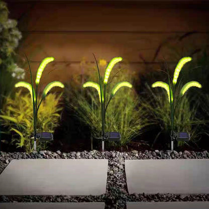 Modern Minimalist Silicone Faux Foxtail LED Outdoor Light For Garden