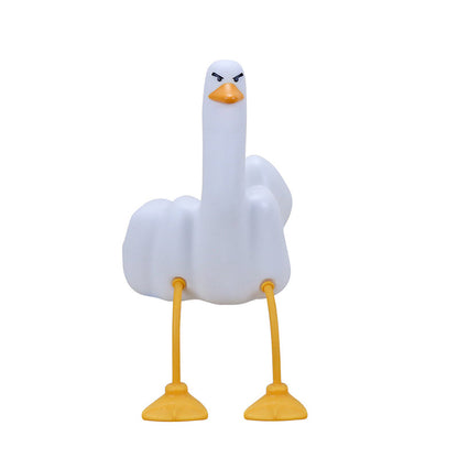Contemporary Creative Silicone Duck LED Table Lamp Night Light For Bedroom