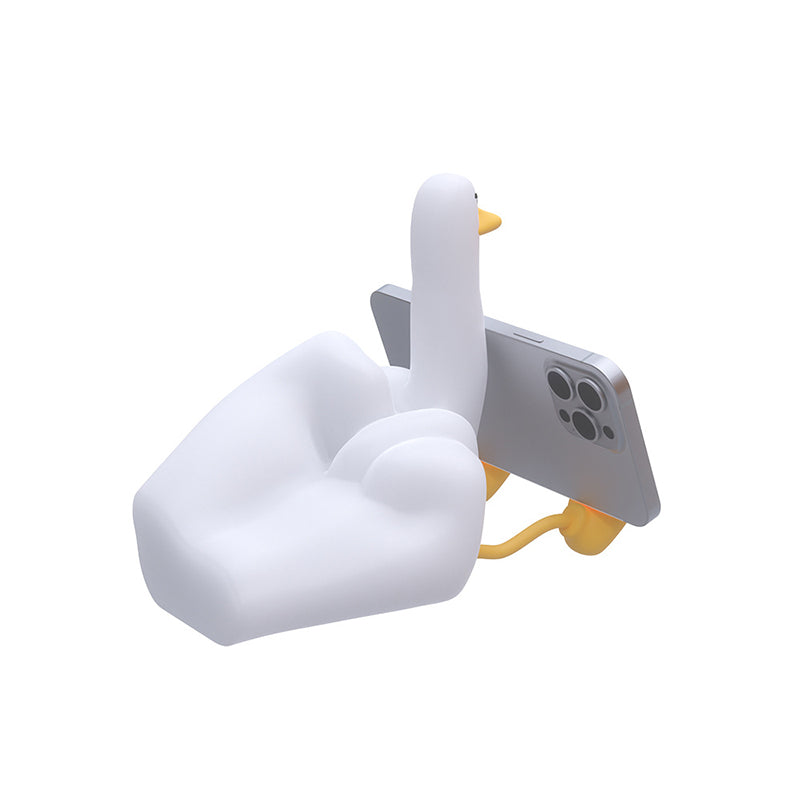 Contemporary Creative Silicone Duck LED Table Lamp Night Light For Bedroom