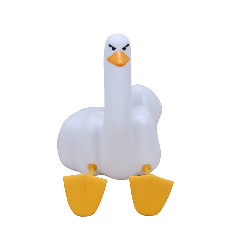 Contemporary Creative Silicone Duck LED Table Lamp Night Light For Bedroom