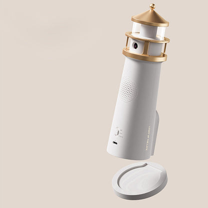 Contemporary Creative ABS PC Moonlight Lighthouse LED Night Light Table Lamp For Bedroom