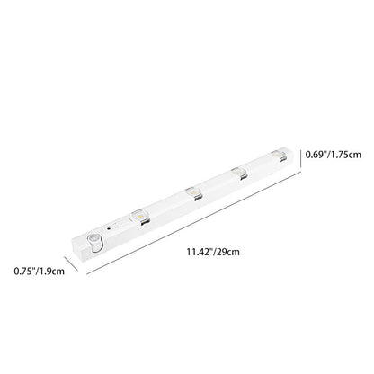 Modern Minimalist ABS & PC Rectangular LED Motion Sensor Night Light For Bedroom