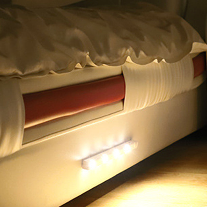 Modern Minimalist ABS & PC Rectangular LED Motion Sensor Night Light For Bedroom
