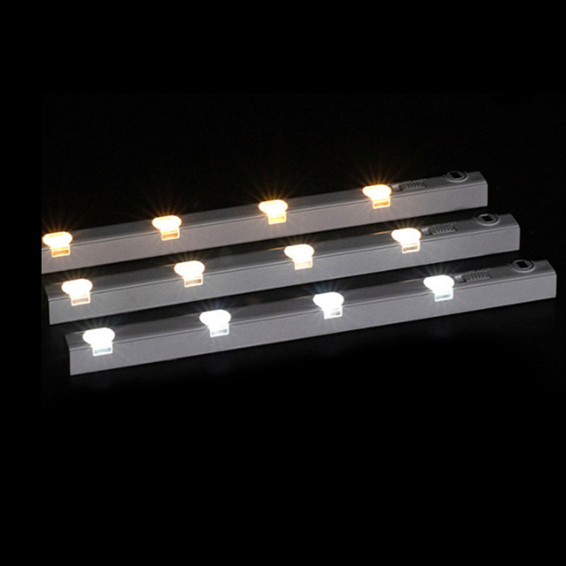 Modern Minimalist ABS & PC Rectangular LED Motion Sensor Night Light For Bedroom