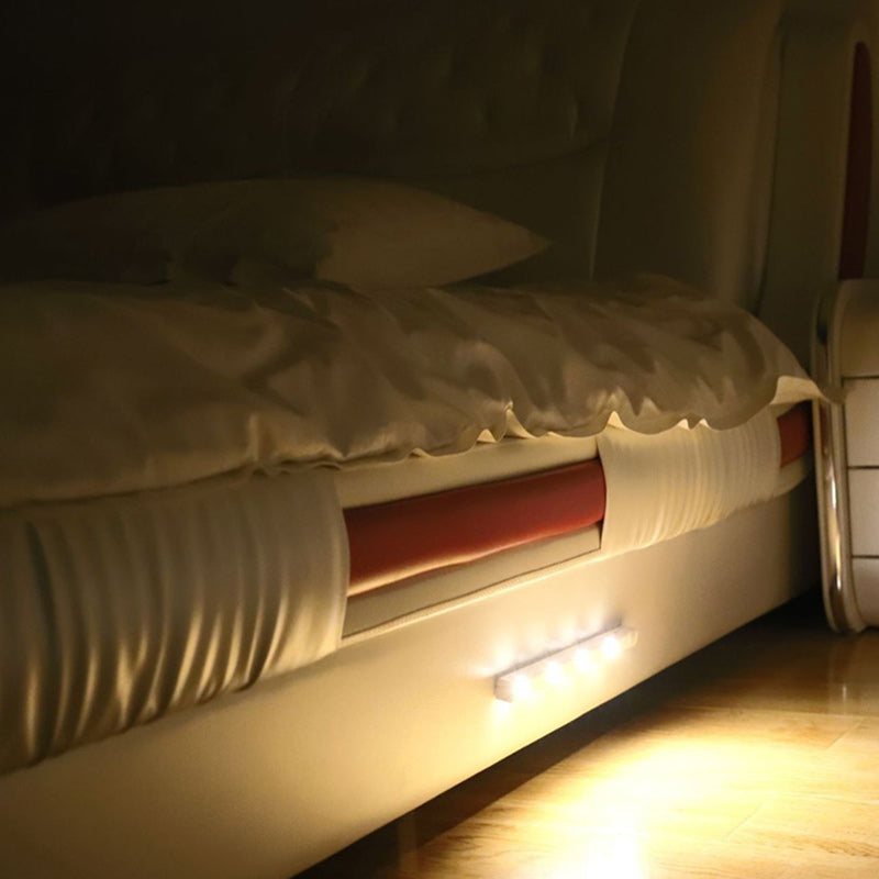 Modern Minimalist ABS & PC Rectangular LED Motion Sensor Night Light For Bedroom