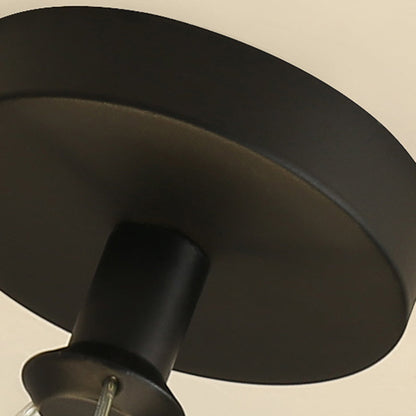 Contemporary Nordic Aluminum, Metal & Silicone Circular Cone LED Chandelier For Hallway, Living Room, And Bedroom