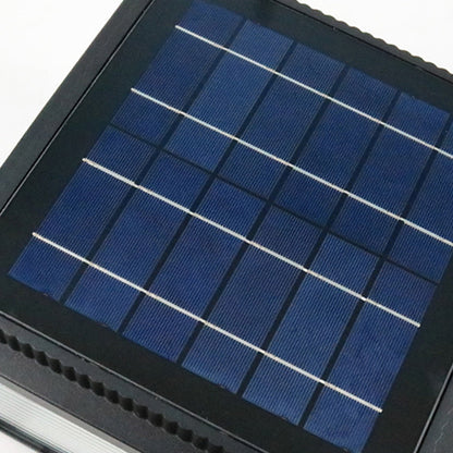 Modern Minimalist Aluminum & Glass Solar Powered LED Square Outdoor Light For Garden & Yard