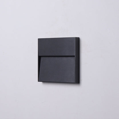 Modern Minimalist Waterproof Aluminum Round & Square LED Wall Sconce For Outdoor, Patio & Garden