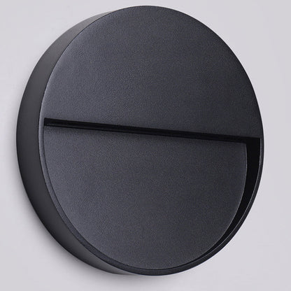 Modern Minimalist Waterproof Aluminum Round & Square LED Wall Sconce For Outdoor, Patio & Garden