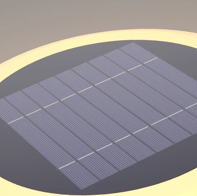 Modern Minimalist Stainless Steel & PE Round & Square LED Solar & Waterproof Outdoor Light For Garden, Yard & Patio