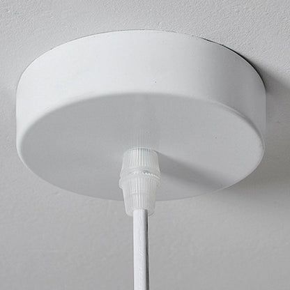Contemporary Creative Polystyrene Cone Pendant Light 1-Light For Dining Room, Bedroom & Living Room
