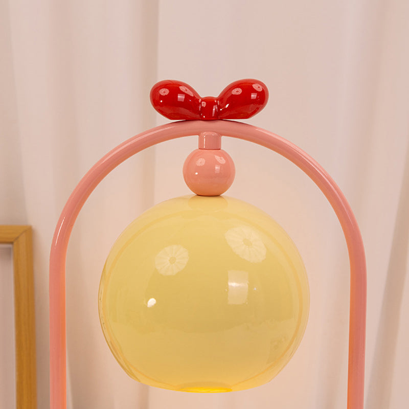 Modern Art Deco Iron Round 1-Light Melting Wax Table Lamp With Timer & Dimming For Bedroom & Living Room