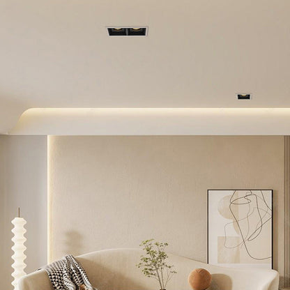 Dimmable Recessed LED Downlight - Frameless Flush Mount Ceiling Light For Home Office