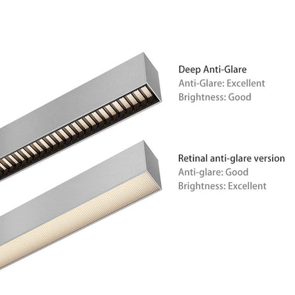 Architectural LED Linear Light - Anti-Glare Pendant Light For Home Office