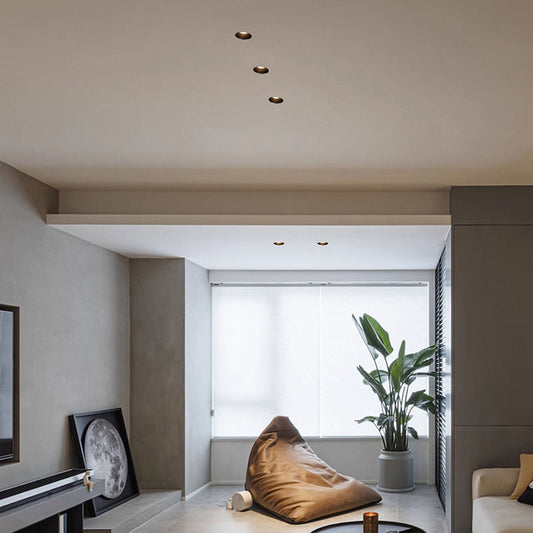 Mini Frameless LED Recessed Spotlight - Smart Dimmable Flush Mount Ceiling Light For Living Room