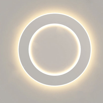 Modern Minimalist PVC Iron Leaf-Shaped Round LED Flush Mount Ceiling Light For Bedroom & Living Room