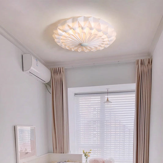 مصباح سقف LED دائري مطوي من الأكريليك بتصميم عصري بسيط لغرفة النوم وغرفة المعيشة