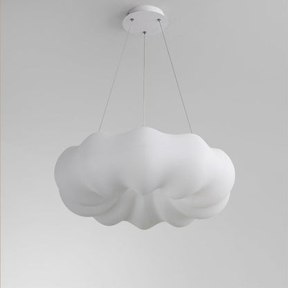 Contemporary Creative PE Iron Cloud-Shaped LED Chandelier For Living Room