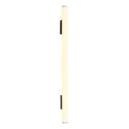 Modern Minimalist Acrylic Aluminum Cylindrical Strip LED Wall Sconce Lamp For Outdoor