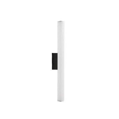 Modern Minimalist Acrylic Aluminum Cylindrical Strip LED Wall Sconce Lamp For Outdoor