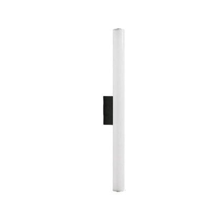 Modern Minimalist Acrylic Aluminum Cylindrical Strip LED Wall Sconce Lamp For Outdoor