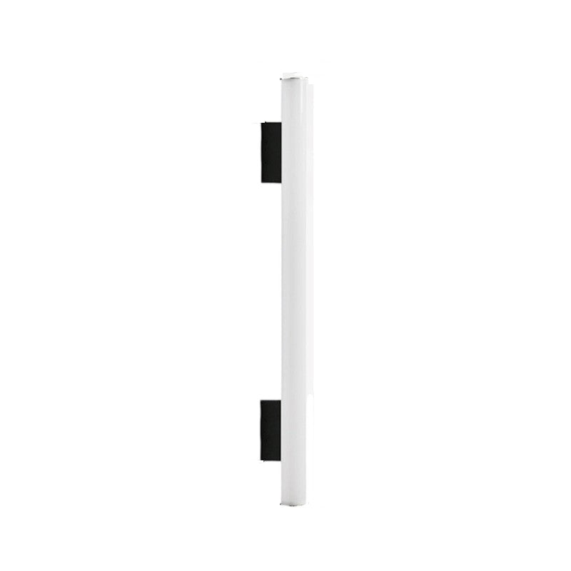 Modern Minimalist Acrylic Aluminum Cylindrical Strip LED Wall Sconce Lamp For Outdoor