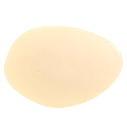 Modern Minimalist PE Iron Pebble-Shaped LED Flush Mount Ceiling Light For Bedroom