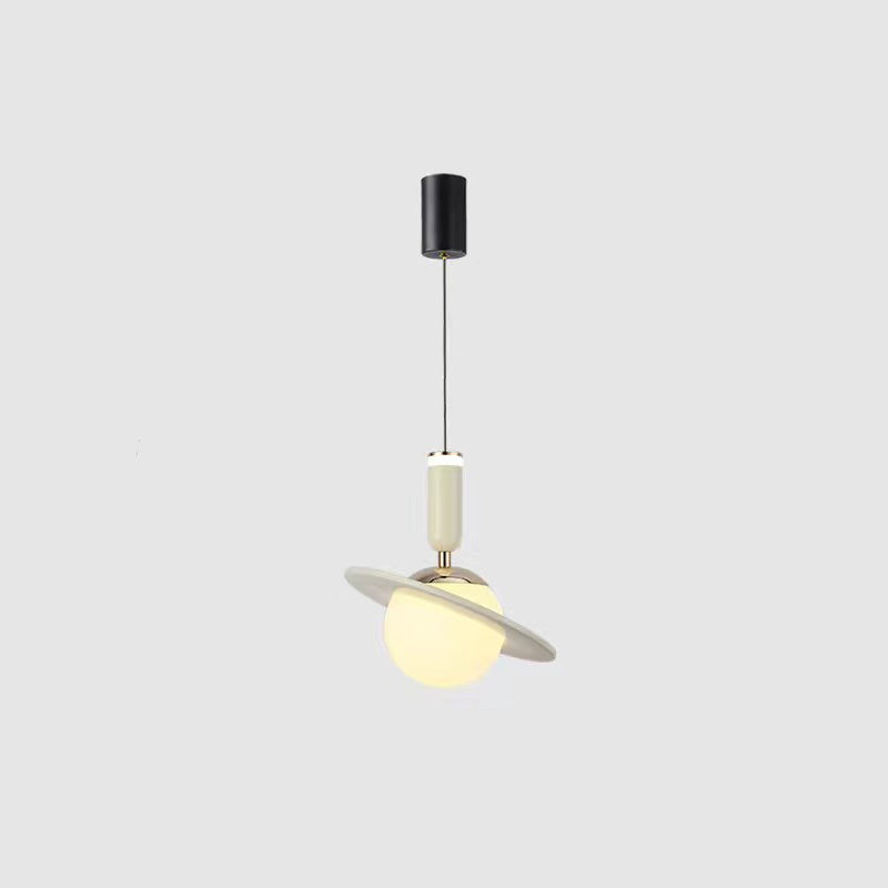 مصباح LED أسطواني الشكل من الأكريليك والألومنيوم بتصميم معاصر ومبتكر لغرفة النوم
