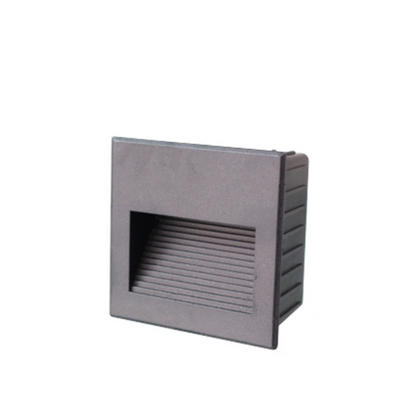 Modern Minimalist Aluminum Square Rectangle LED Step Foot Light Outdoor Light For Outdoor