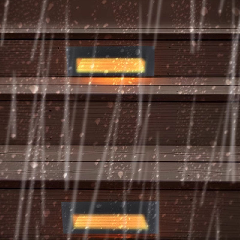 Modern Minimalist Aluminum Square Rectangle LED Step Foot Light Outdoor Light For Outdoor