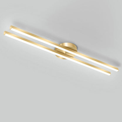 مصباح سقف LED شبه مسطح بتصميم هندسي من الأكريليك مصنوع من الحديد والألومنيوم بتصميم عصري بسيط للممر